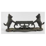 Terrier Dogs Cast Iron Boot Scraper