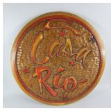 Casa Rio Wood Wall Plaque Art