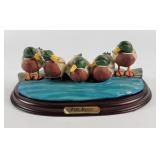 'The Boys' Mallard Duck Cast Resin Sculpture