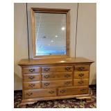 8-Drawer Dresser w/ Mirror