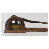 Finzer & Bros. Cast Iron Tobacco Plug Cutter