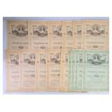 Austria 1917 Vienna 1000 & 2000 Kronen Bonds