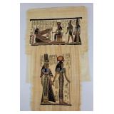 Egyptian Papyrus Paper Paintings