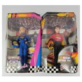 NASCAR Barbies NIB