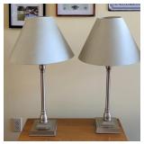 Nickel Plated Table Lamps