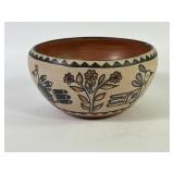 American Pueblo Pottery Bowl Signed Alvina Garcia