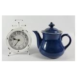 'Million Dollar' Teapot & Table Clock