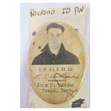 Vintage Railroad ID Pin
