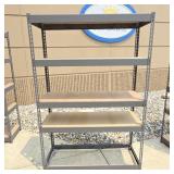 5-Shelf Metal Storage Shelving Unit