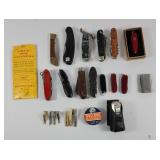 Pocket & Swiss Army Knives, Tie Clips+ (24)