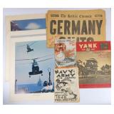 1940s Navy/Military Prints+ Ephemera (7)