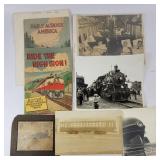 Railroad Train Photos & Comic Books (7)