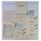 Military Financial Records & Wholesale Invoices