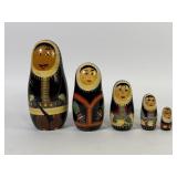 American Eskimo Russian Nesting Dolls