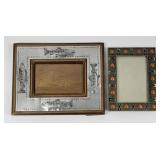 Metal Fish & Pier 1 Moroccan Style Picture Frames