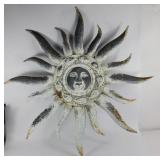 Metal Sun Garden Wall Art