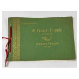 1902 Portland OR Al Kader Temple Pamphlet