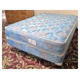 Full Serta Mattress & Box Springs w/ Metal Frame