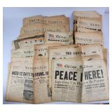 WWII+ Chicago, Indiana Newspapers (20)