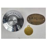 Studebaker Hood Emblem, Tool Check Tag+ (3)