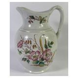 Ironstone Victorian Apple Blossom Pitcher