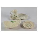 Belleek Ireland Trays & Pitcher (4)