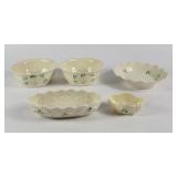 Belleek Ireland Bowls & Trays (5)