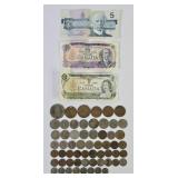Canadian, U.S., Mexico & World Coins