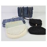 Chico's, Sharonee, Handmade Beaded Clutches +