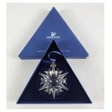 Swarovski Crystal Snowflake Christmas Ornament