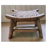 Hickory Co. Small Woven Stool