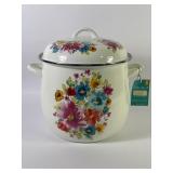 Pioneer Woman 12 Qt Enamel On Steel Stock Pot
