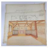 1921 Nimtz South Bend IN Architecture Blueprint