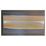 SHEYOYE Brown & Black Abstract Wall Art