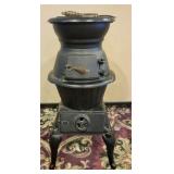 Cast Iron Potbelly Wood Burning Stove