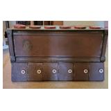 Antique Metal Tin Spice Dispenser