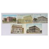 1900s Y.W.C.A Bldg. South Bend, IN Postcards (5)