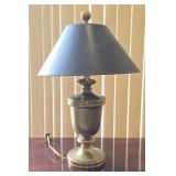 Classical Urn Form Medium Brass Table Lamp