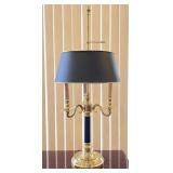 Vintage Brass Candelabra Table Lamp