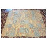 Queen Size Patchwork Butterfly Quilt