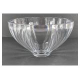 Cut Crystal Fluted Serving Bowl