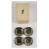 Italian Silverplate Mini Trays (4)