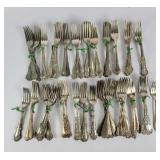 Rogers, Holmes, Bride+ Silver Plate Forks