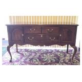 Ethan Allen Georgian Style Console Table