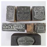 Food & Drink Letterpress Printing Blocks (7)