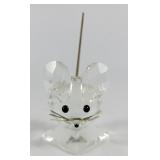 Swarovski Crystal Mouse Figurine