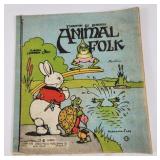 'Animal Folk' Muslin Cloth Book (1925)