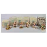 Cherished Teddies Christmas Figurines (6)