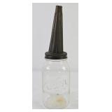 Kerr Mason Jar w/ Metal Pour Spout