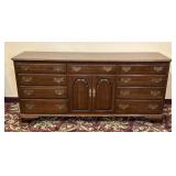 Ethan Allen Georgian Court Cherry Triple Dresser